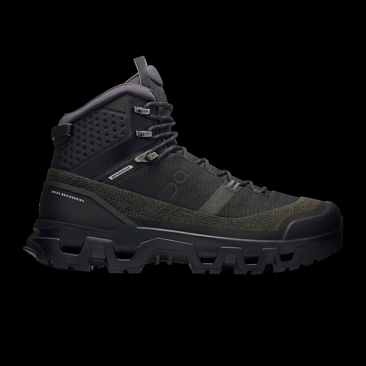 On Running Cloudrock Trek WP Black - HypeFly India View 1