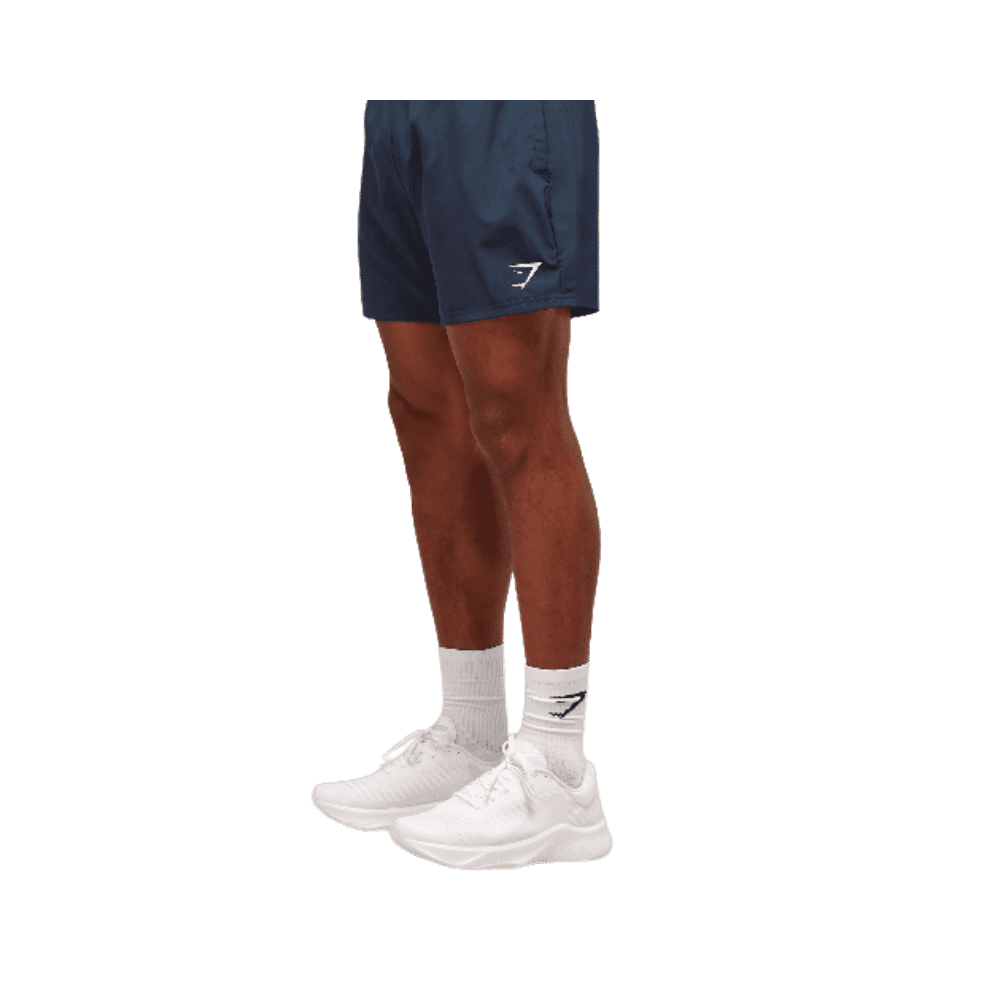 Gymshark Arrival 5" Shorts Navy - HypeFly India View 2
