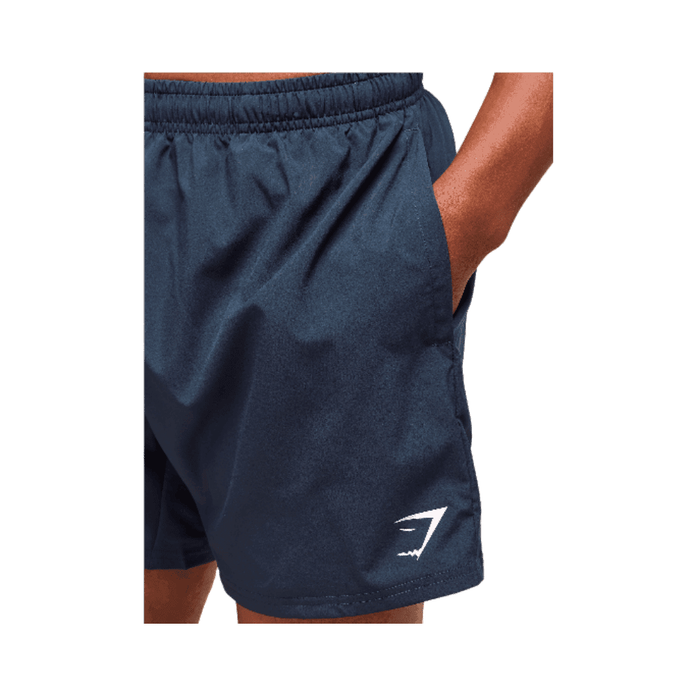 Gymshark Arrival 5" Shorts Navy - HypeFly India View 3