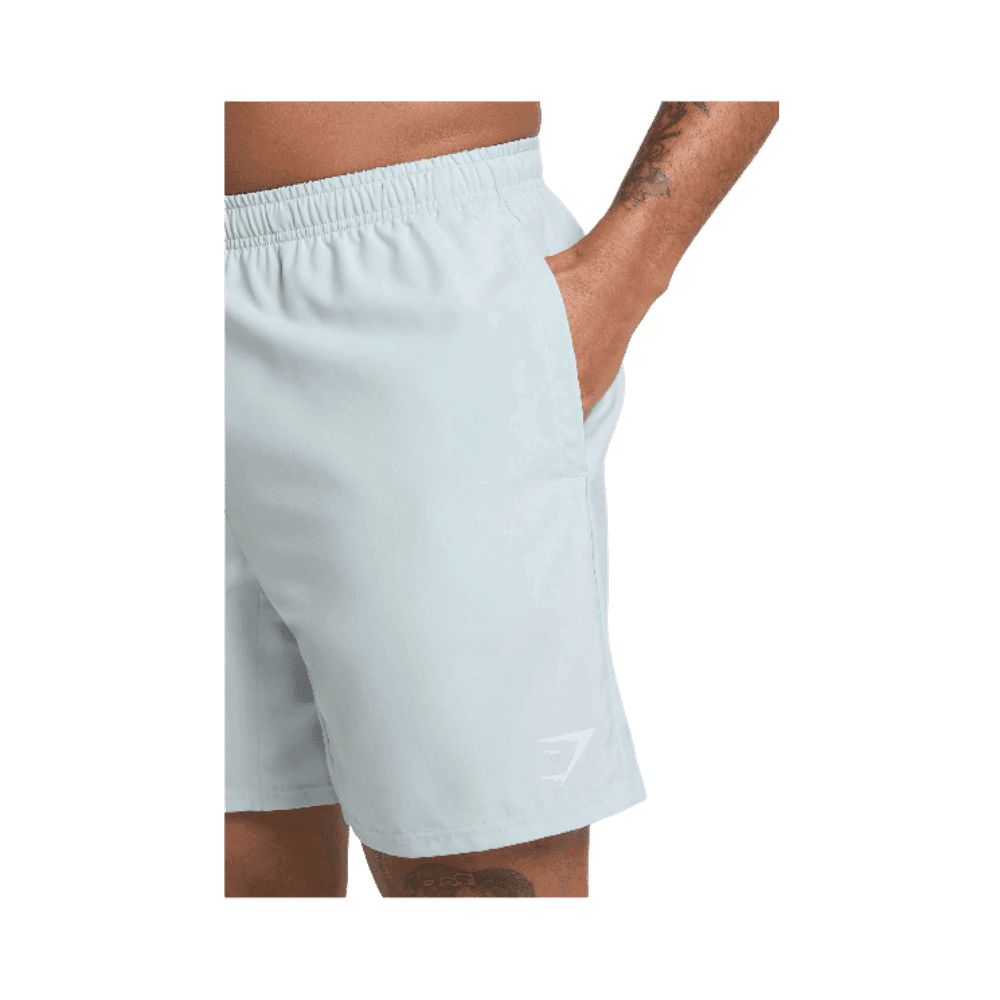 Gymshark Arrival 7" Shorts Cool Blue - HypeFly India View 3