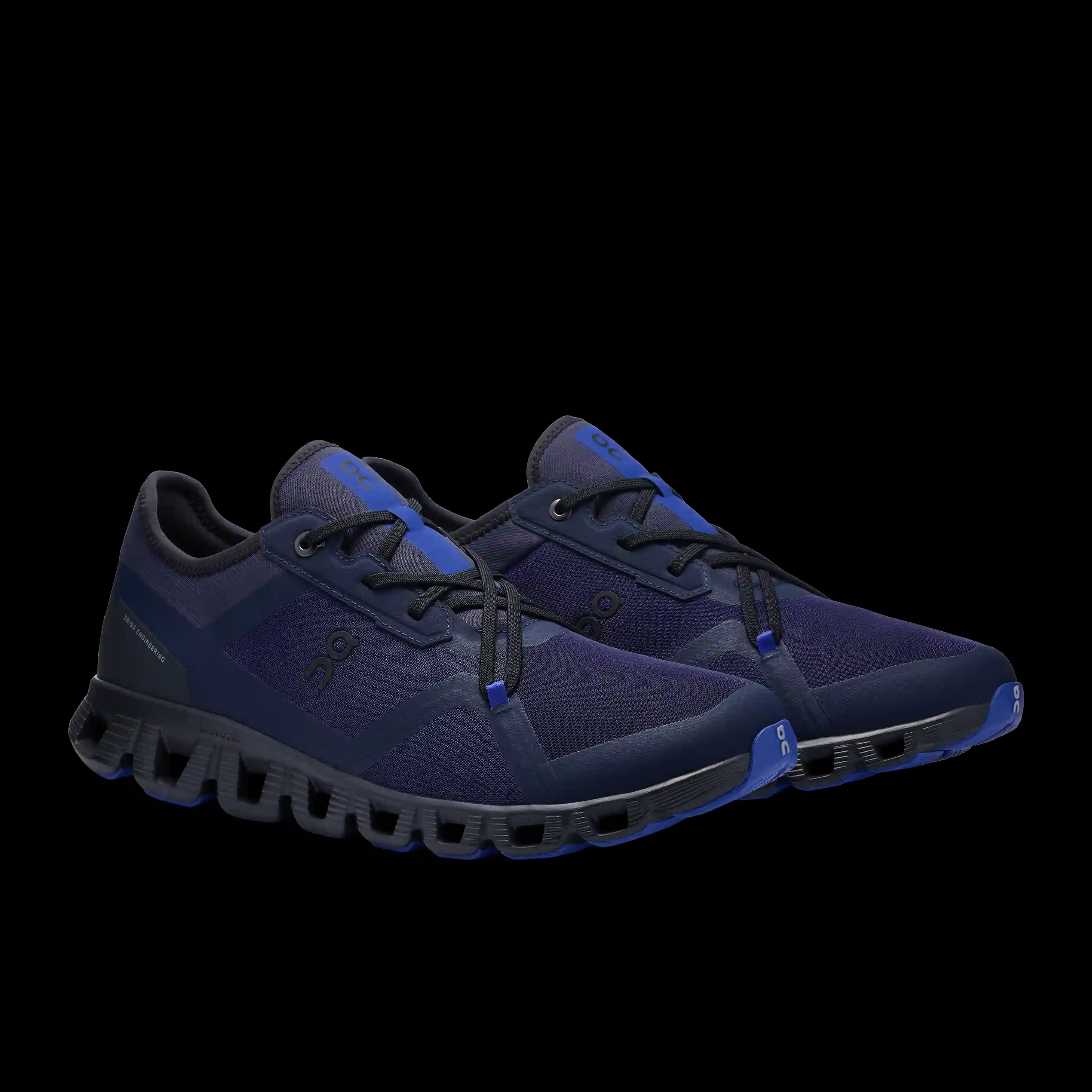 Cloud X 3 AD Midnight Indigo On Running - HypeFly India View 2