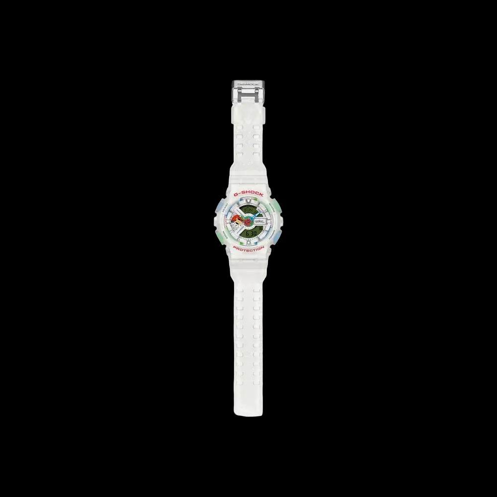 Casio G-Shock GA-110PKM-7A 30 Years of Pokemon Limited Edition White Dial Resin Strap Watch - HypeFly India View 3