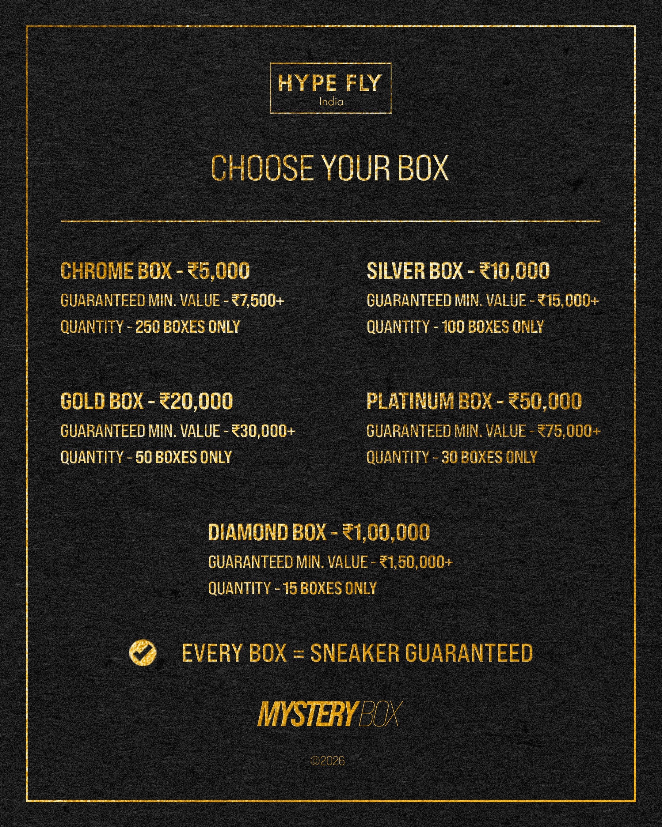 Diamond Mystery Box - HypeFly India View 2