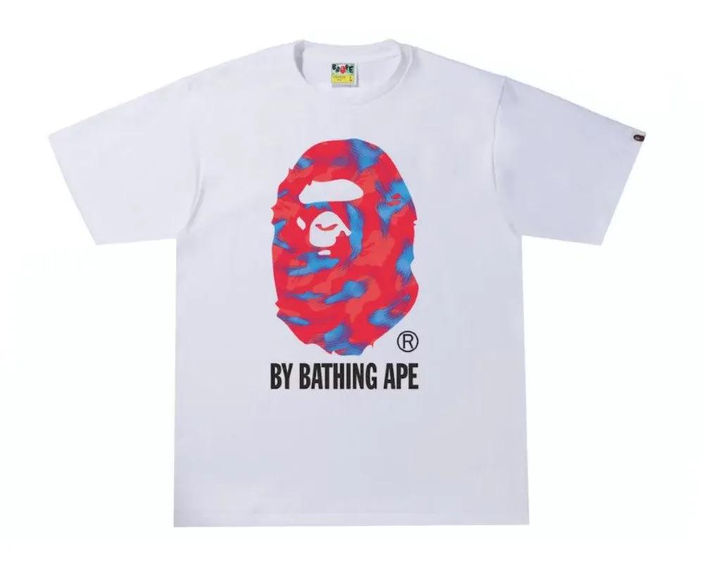 Bape White Camo T Shirt Buy Bape Stroke Camo Tee White Now Hype