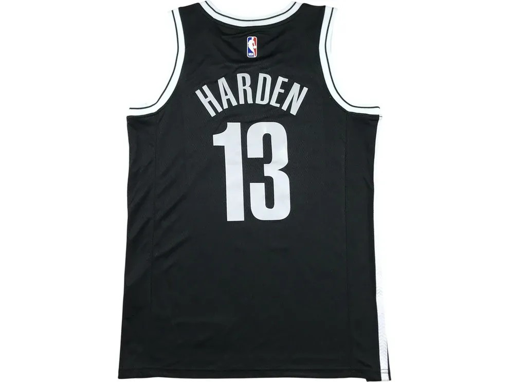 James Harden Brooklyn Nets Black Jersey - HypeFly India View 2