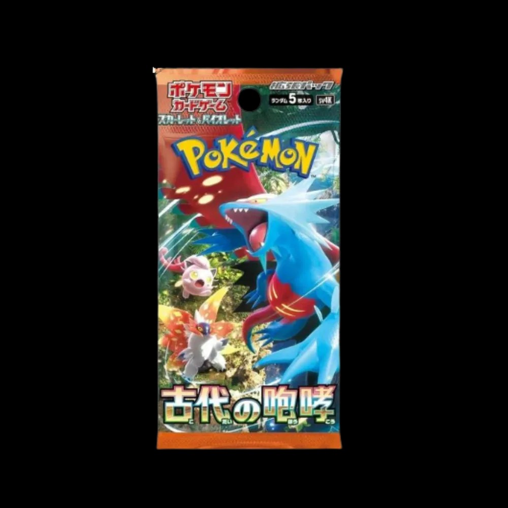 Pokemon Japanese Ancient Roar Booster Pack - HypeFly India View 1