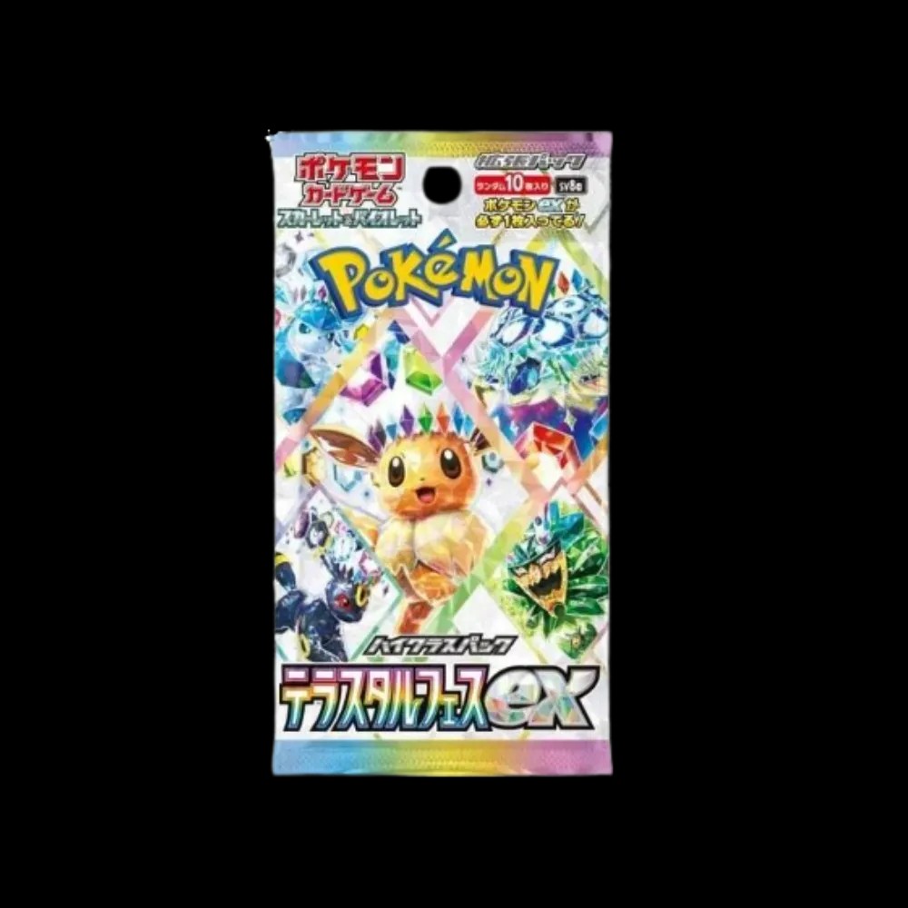 Pokemon Japanese Terastal Festival Booster Pack - HypeFly India View 1