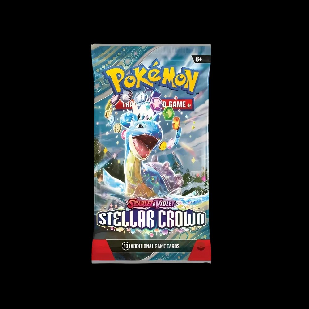 Pokemon Stellar Crown Booster Pack - HypeFly India View 1