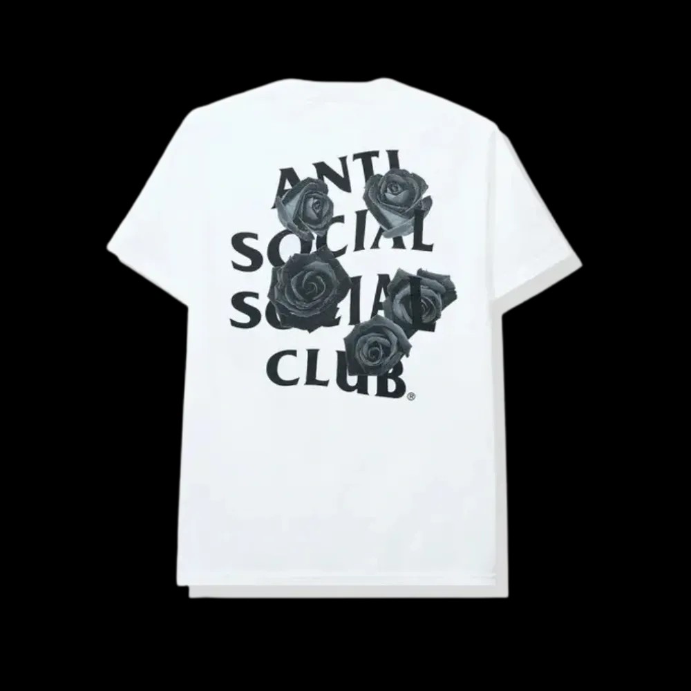 Anti Social Social Club Bat Emoji White - HypeFly India View 1
