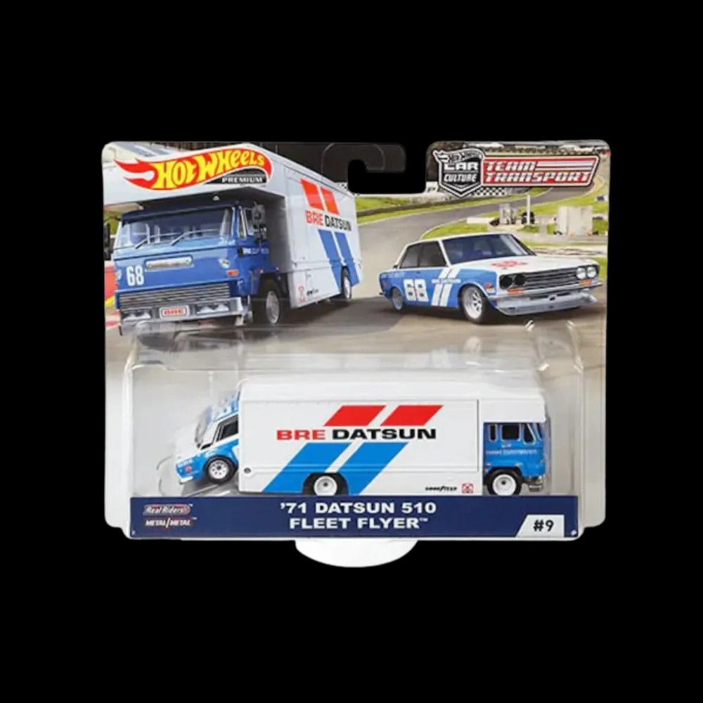 Hot Wheels 2019 Hot Wheels Team Transport D FYT14 Fleet Flyer w/ Mercedes-Benz 190E - HypeFly India View 1