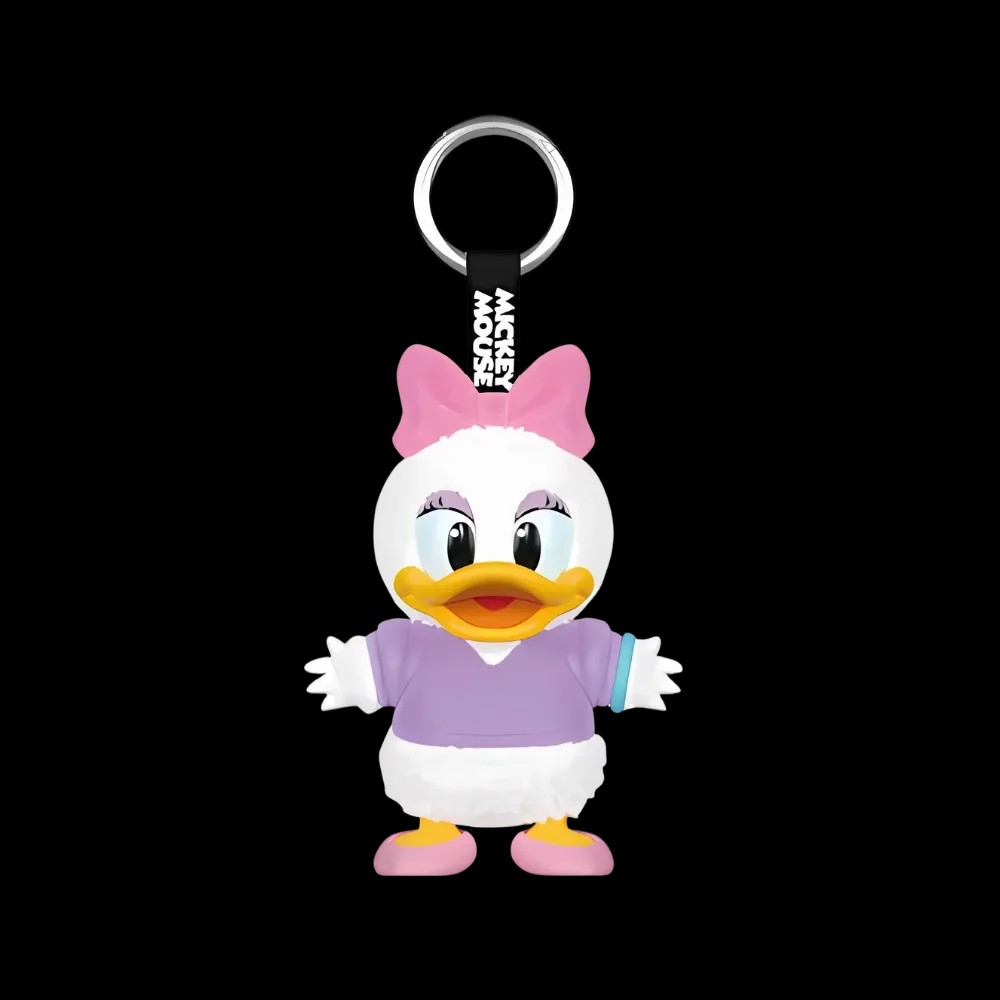 Pop Mart Disney Mickey Family Together Series Daisy Plush Keychain - HypeFly India View 1