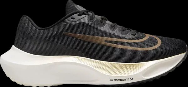 Zoom Fly 5 'Black Metallic Gold Grain' - HypeFly India View 1