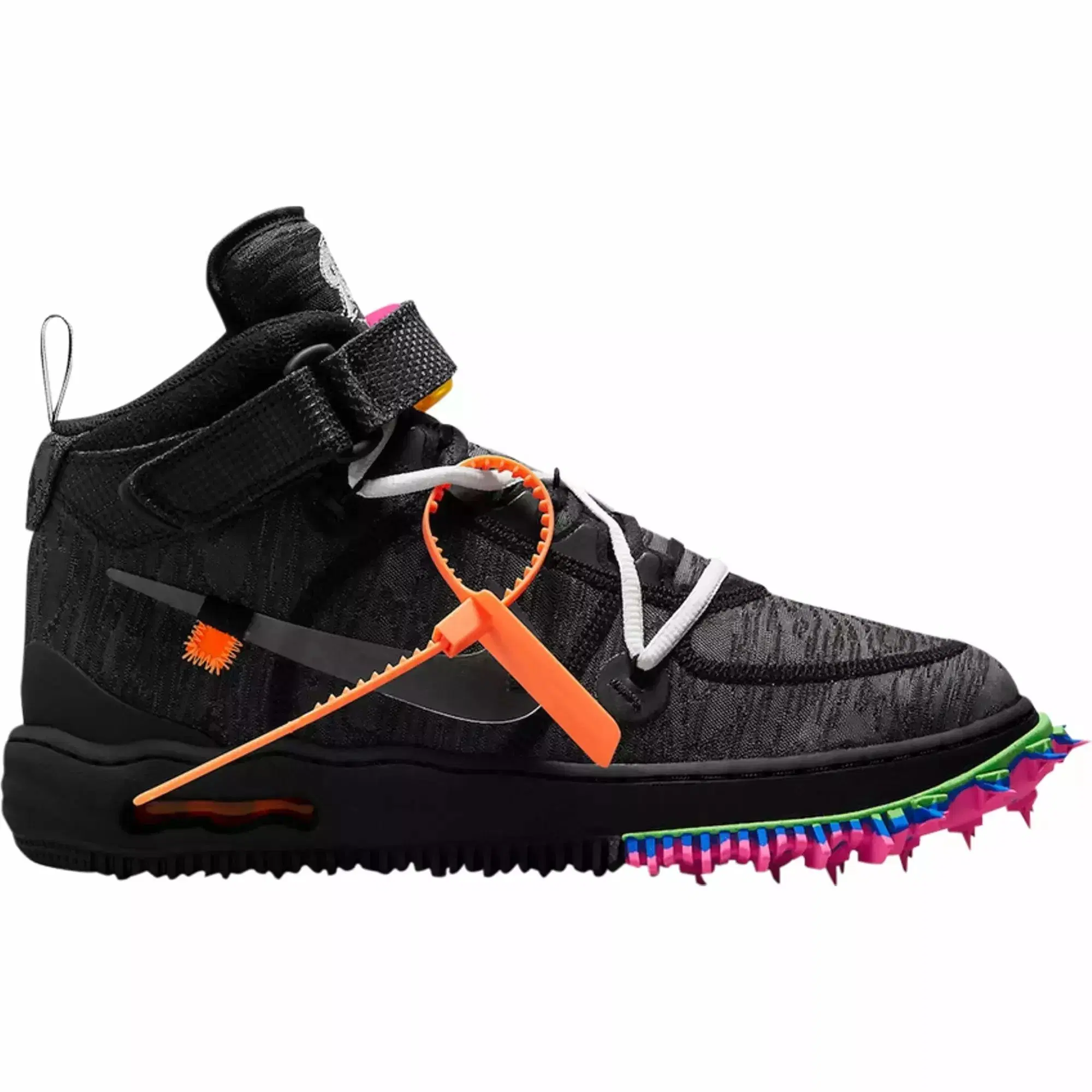 Off-White x Air Force Mid 'Black'