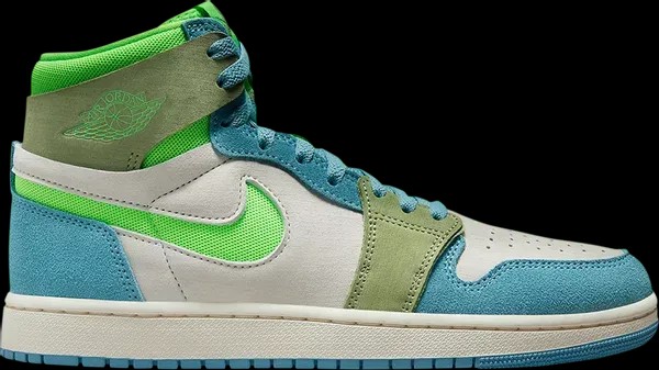 Air Jordan 1 High Zoom Comfort 2 'University Blue Volt' - HypeFly India View 1