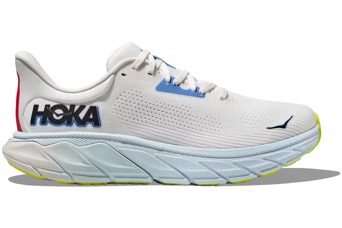 Hoka Arahi 7 Blanc De Blanc / Virtual Blue - HypeFly India View 1