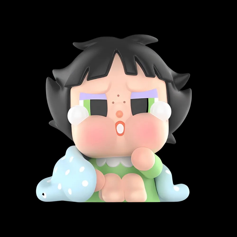 Pop Mart CRYBABY x Powerpuff Girls Series Sleep Buttercup Figure - HypeFly India View 1