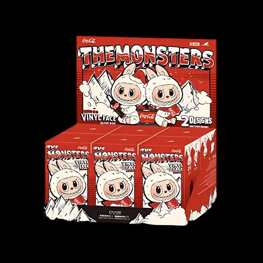 Pop Mart Labubu The Monsters Coca Cola Series Vinyl Face Sealed Case (6 Blind Box) - HypeFly India View 1