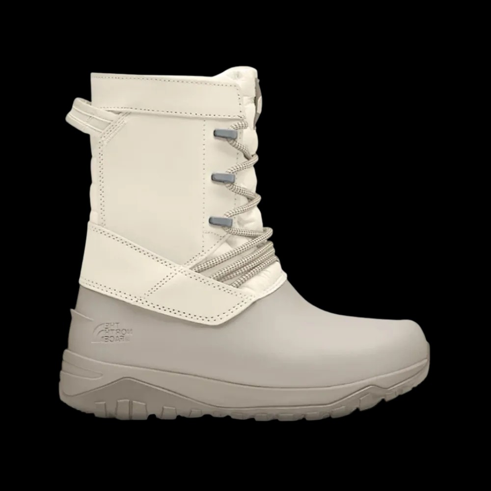The North Face Womens Yukiona Mid Boots White Dune/Silver Grey - HypeFly India View 1