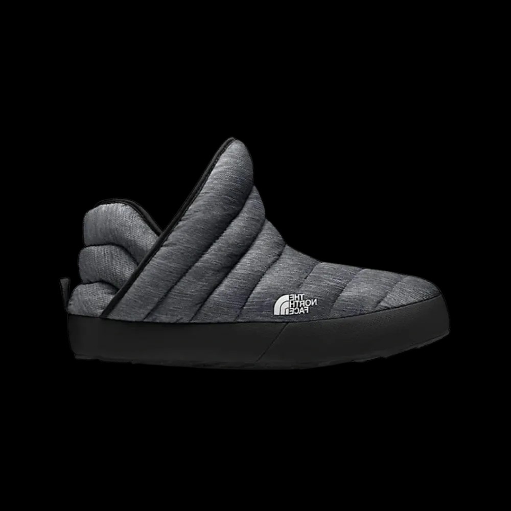 The North Face Mens Thermoball Traction Booties Phantom Grey Heather Print Phantom Grey Heather Print/TNF Black - HypeFly India View 1