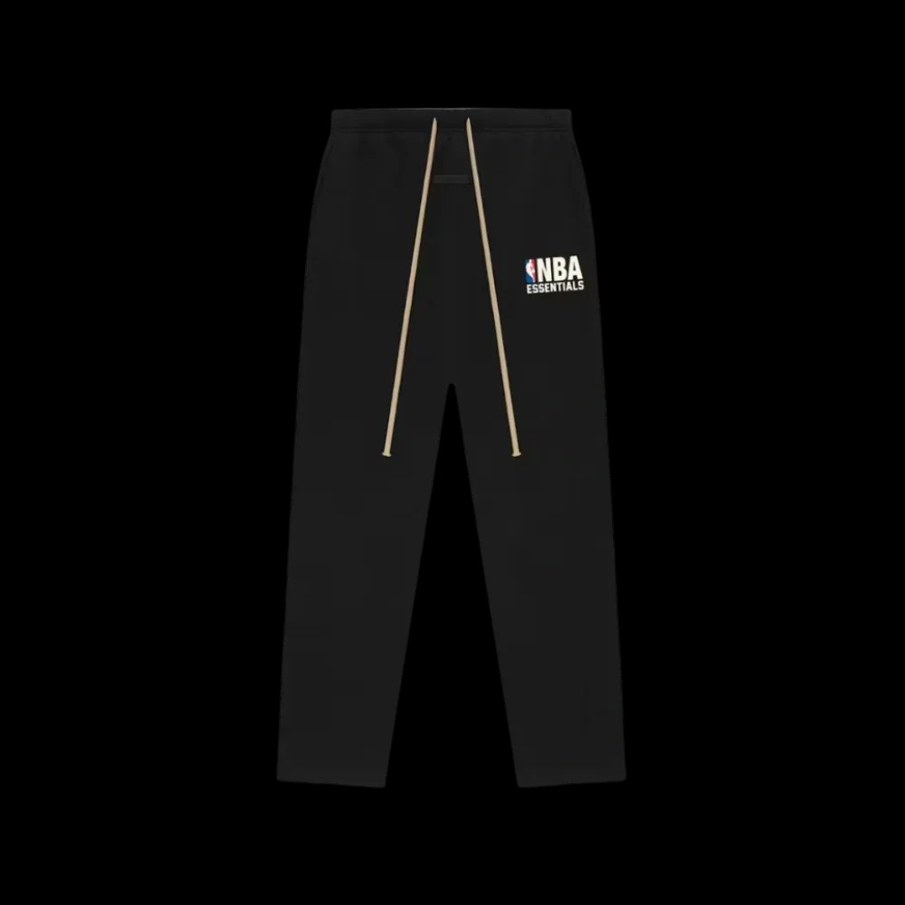Fear of God Essentials NBA Relaxed Sweatpant Black - HypeFly India View 1