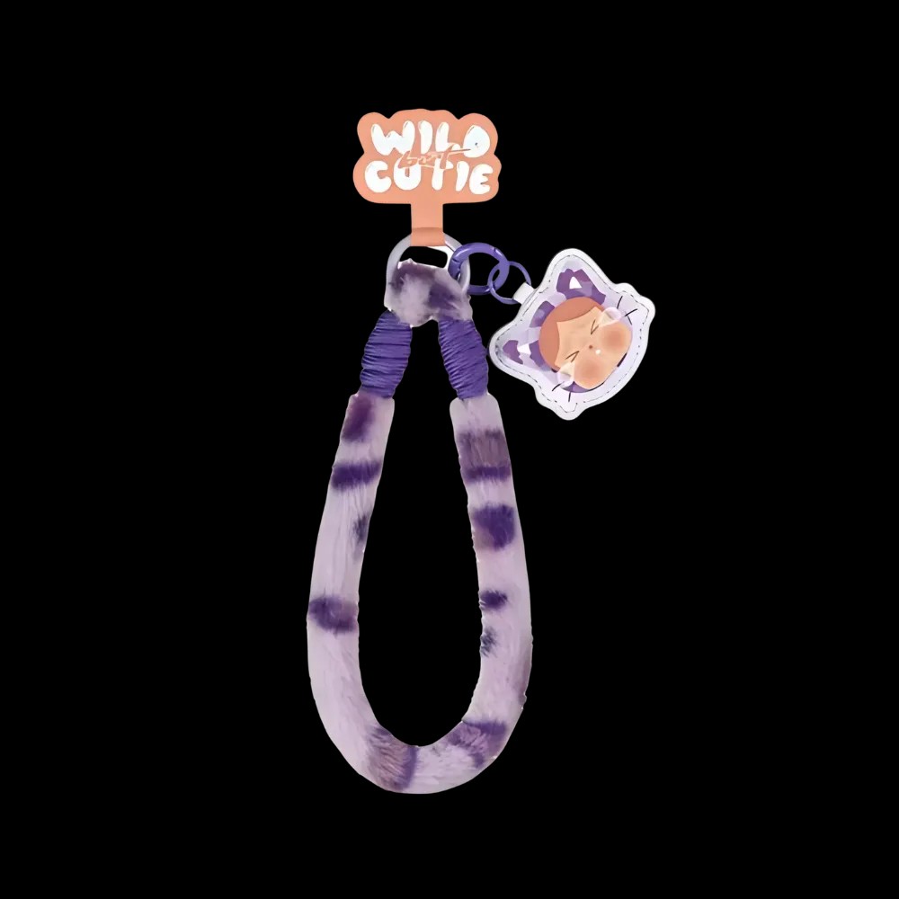 Pop Mart Crybaby Wild but Cutie Series Neon Cutie Phone Charm - HypeFly India View 1
