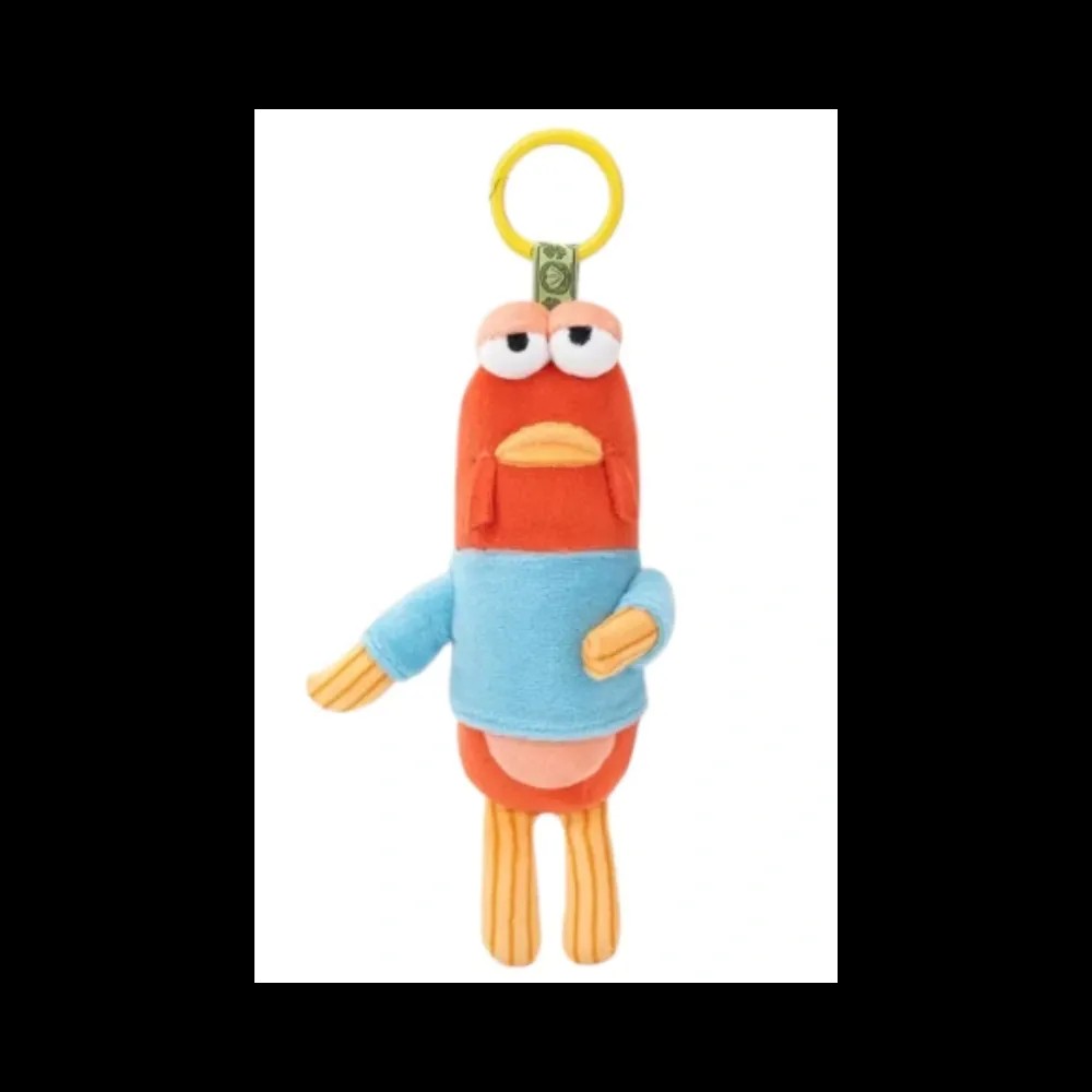 Pop Mart SpongeBob Squarepants Bikini Bottom Buddies Whimsical Limp Fish Plush - HypeFly India View 1