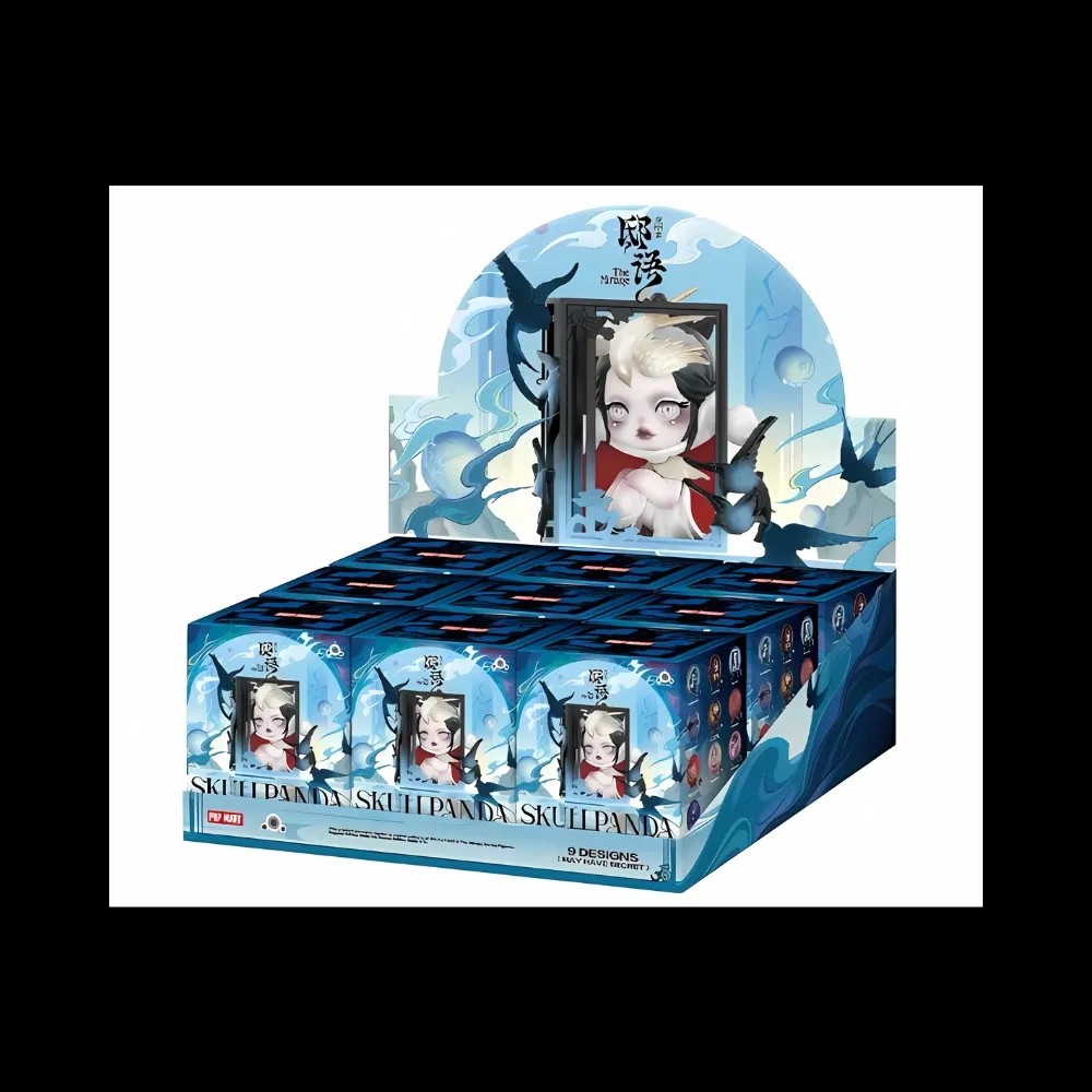 Pop Mart Skullpanda The Mirage Series Figure Sealed Case (9 Blind Box) - HypeFly India View 1