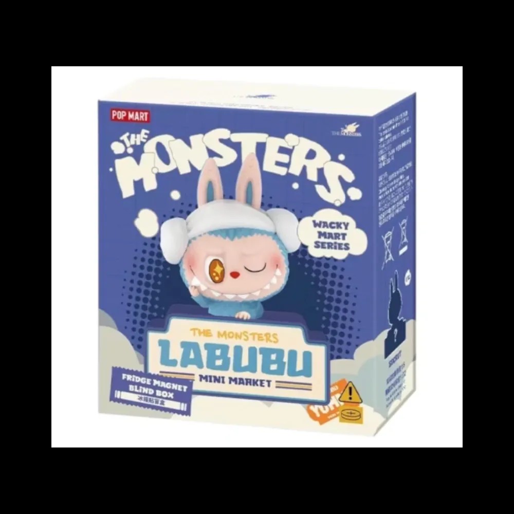 Pop Mart Labubu The Monsters Wacky Mart Series Fridge Magnet Single Blind Box - HypeFly India View 1