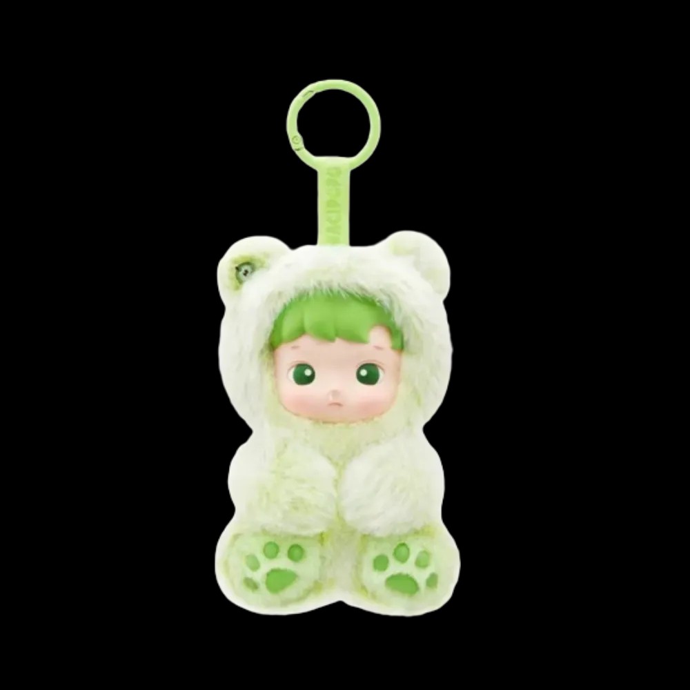 Pop Mart HACIPUPU Gummy Bear Series Vinyl Green Apple Flavor Plush Pendant - HypeFly India View 1
