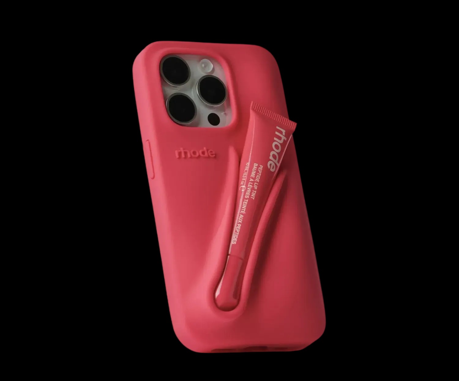 Rhode Lip Case 'Guava Spritz' and Tint (14 Pro, 14 Pro Max) - HypeFly India View 1