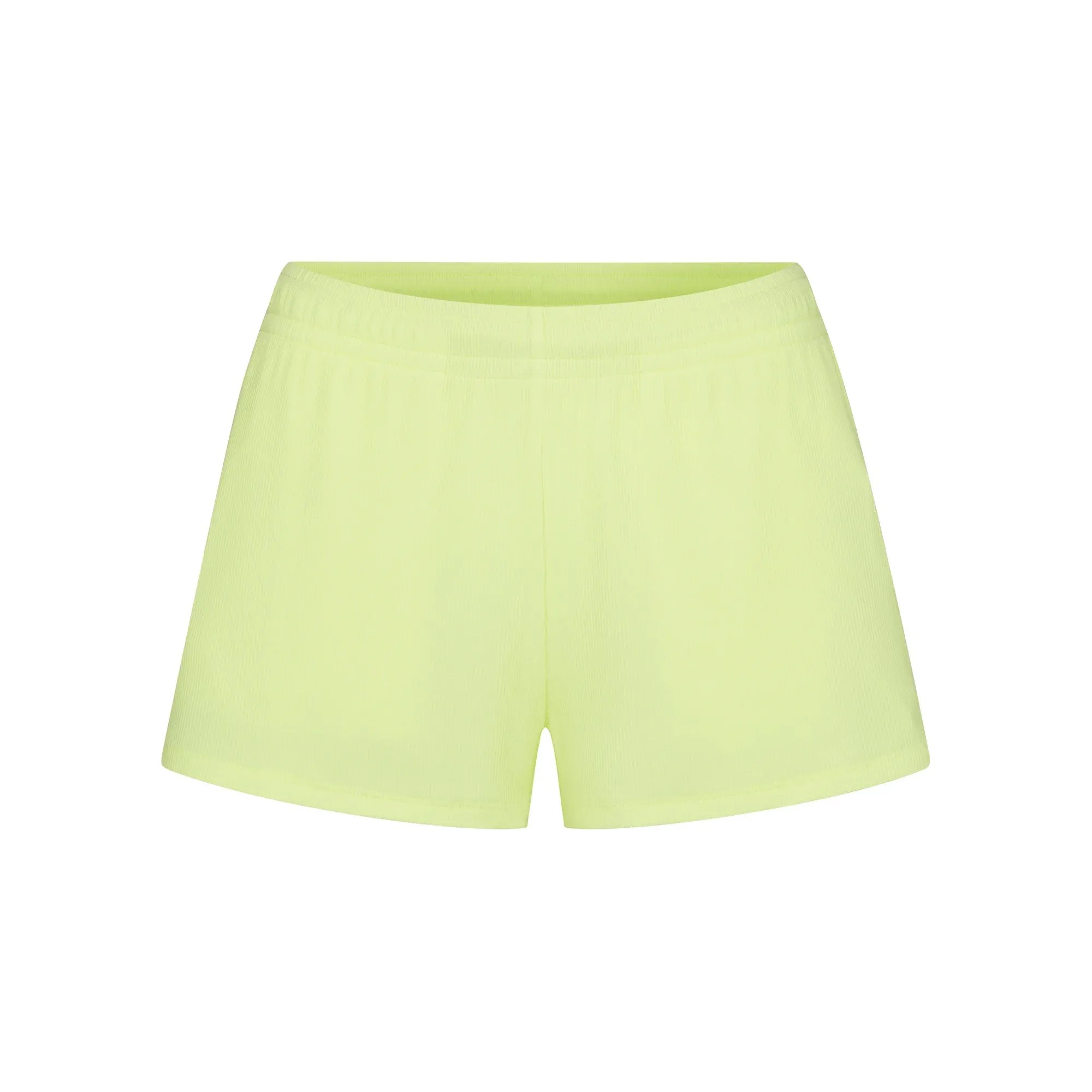Skims Soft Lounge Loose Short Lemonade - HypeFly India View 1