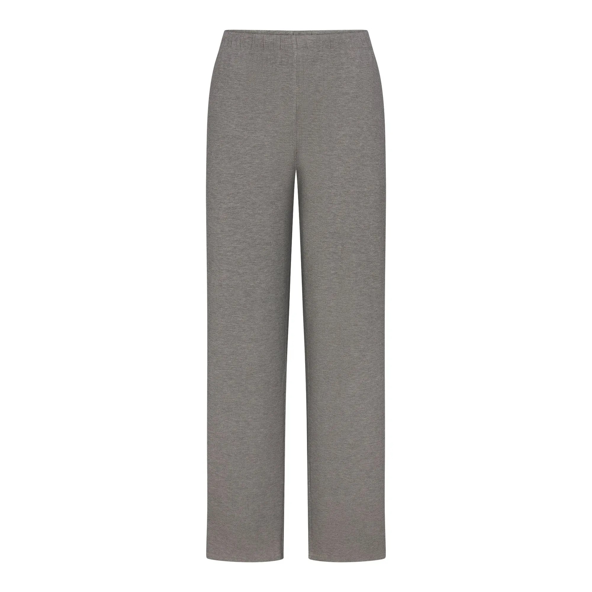 Skims Soft Lounge Loose Pant Heather Grey - HypeFly India View 1
