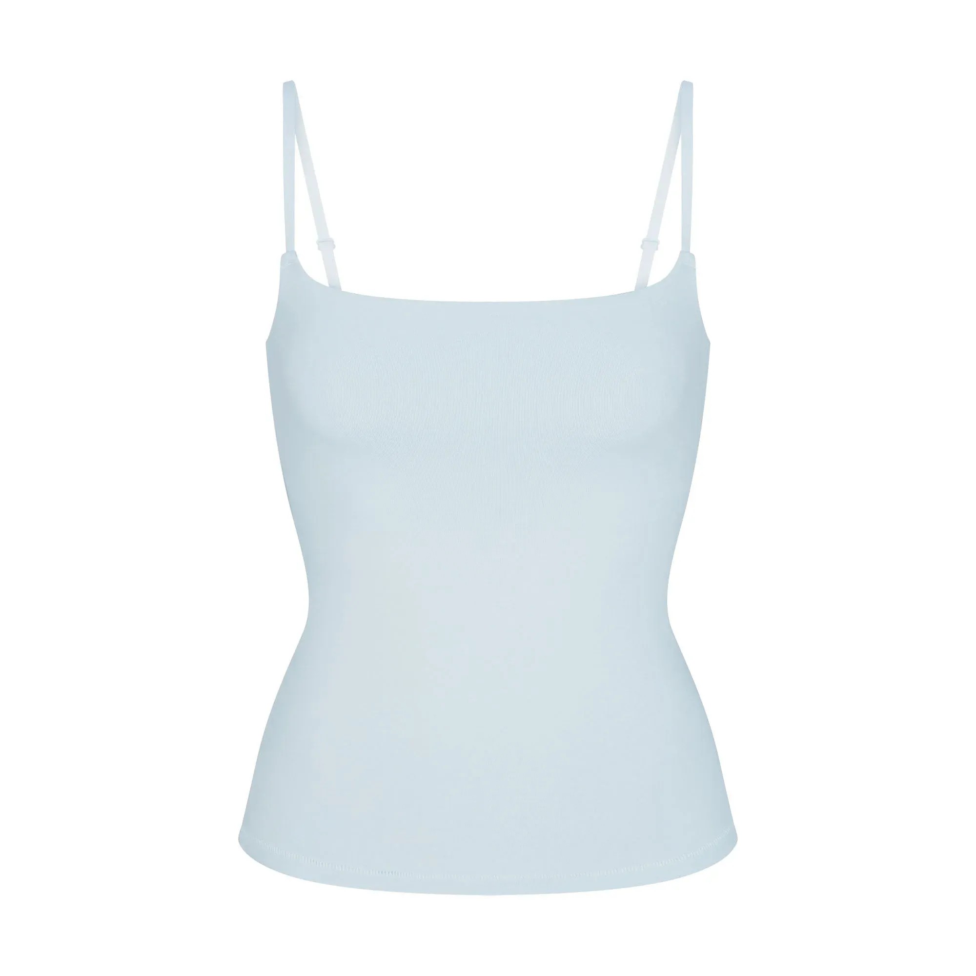 Skims Cotton Jersey Cami Heather Opal - HypeFly India View 1