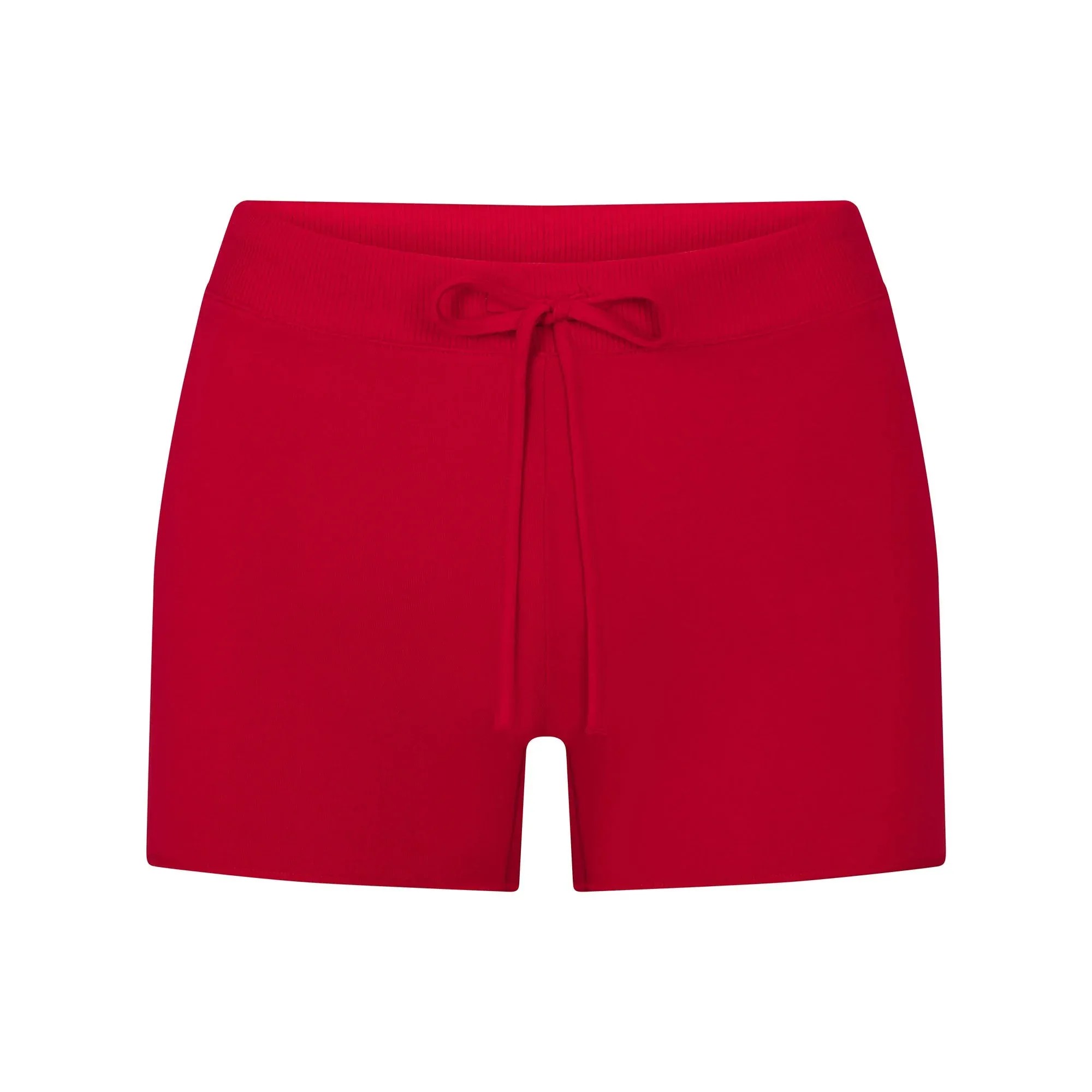 Skims Cotton Jersey Short Sugar Cranberry - HypeFly India View 1