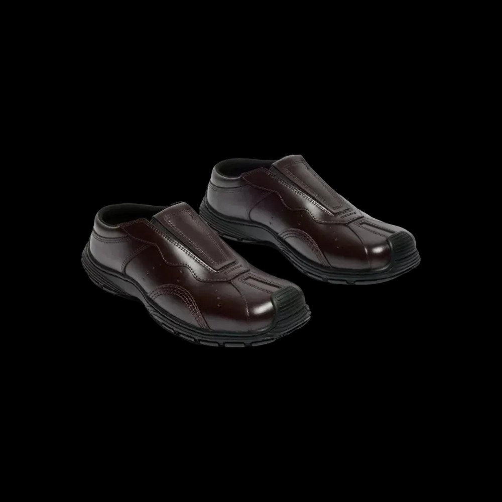 Dr Martens Aurix Mules Oxblood - HypeFly India View 2