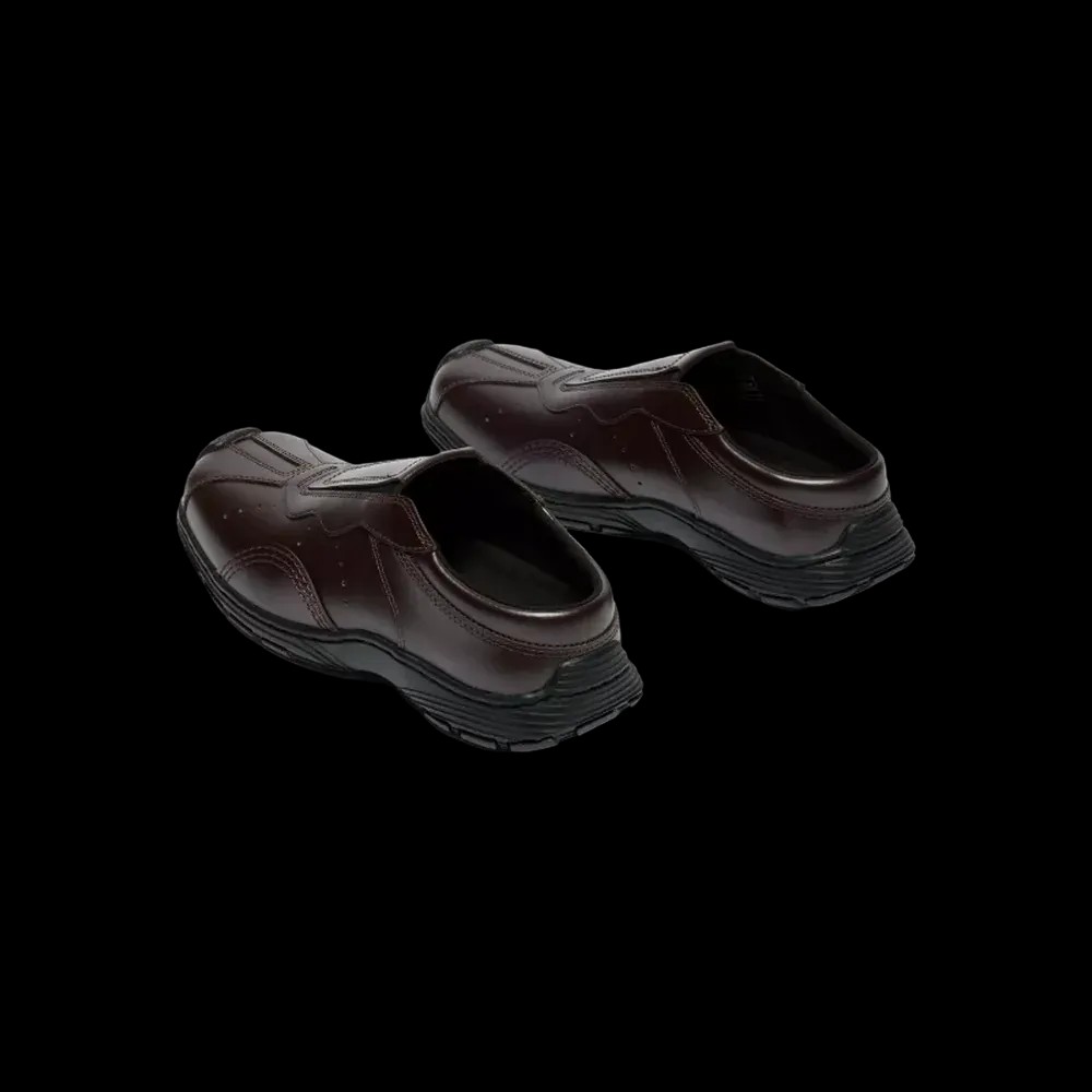 Dr Martens Aurix Mules Oxblood - HypeFly India View 4