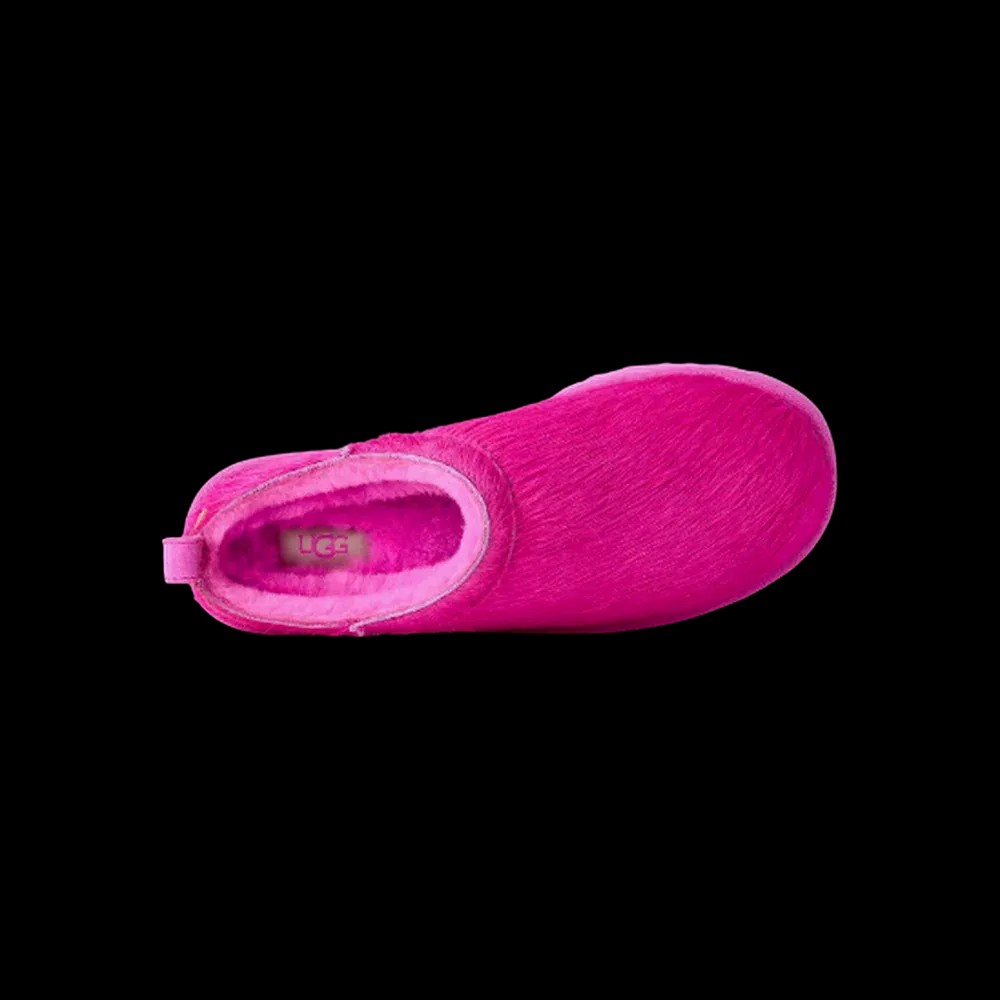 Ugg Classic Micro Calf Hair bright fuchsia - HypeFly India View 5