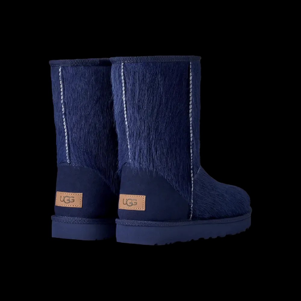 Ugg Classic Short Calf Hair high-voltage blue - HypeFly India View 5