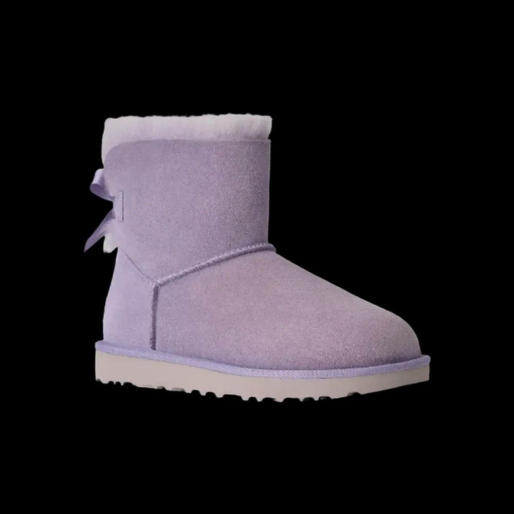 Ugg Mini Bailey Bow II warm lilac - HypeFly India View 3