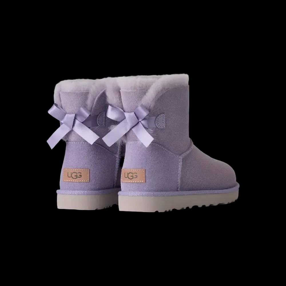 Ugg Mini Bailey Bow II warm lilac - HypeFly India View 5
