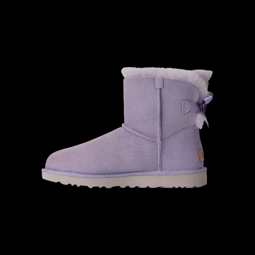 Ugg Mini Bailey Bow II warm lilac - HypeFly India View 2