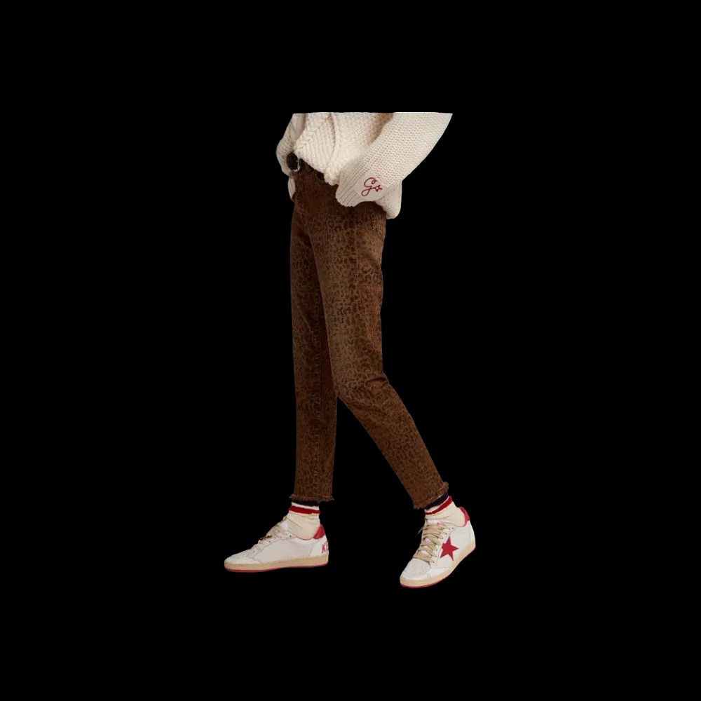Golden Goose Ball Star In White Leather With Red Star And Heel Tab - HypeFly India View 4