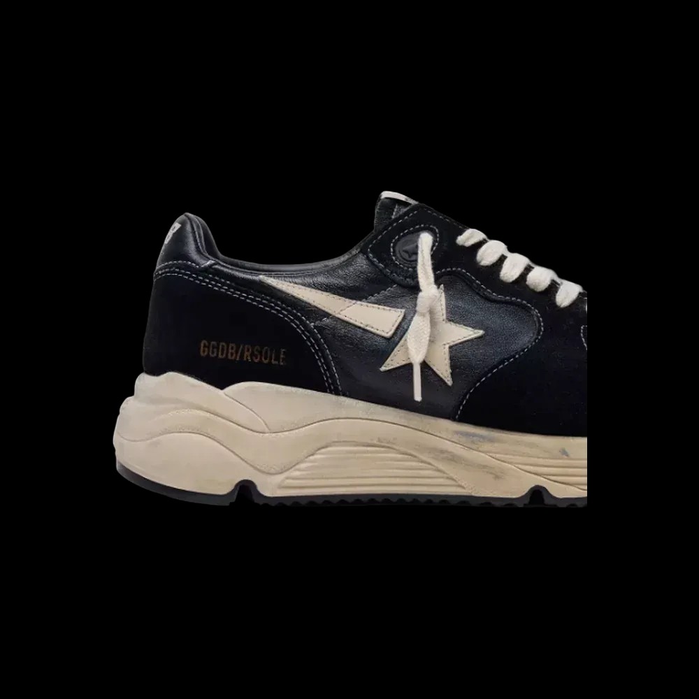 Golden Goose Running Sole In Black Nappa And Suede - HypeFly India View 5