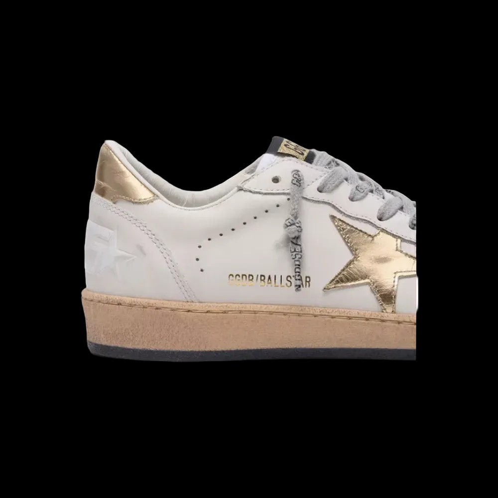 Golden Goose Ball Star With Gold Star And Heel Tab - HypeFly India View 5