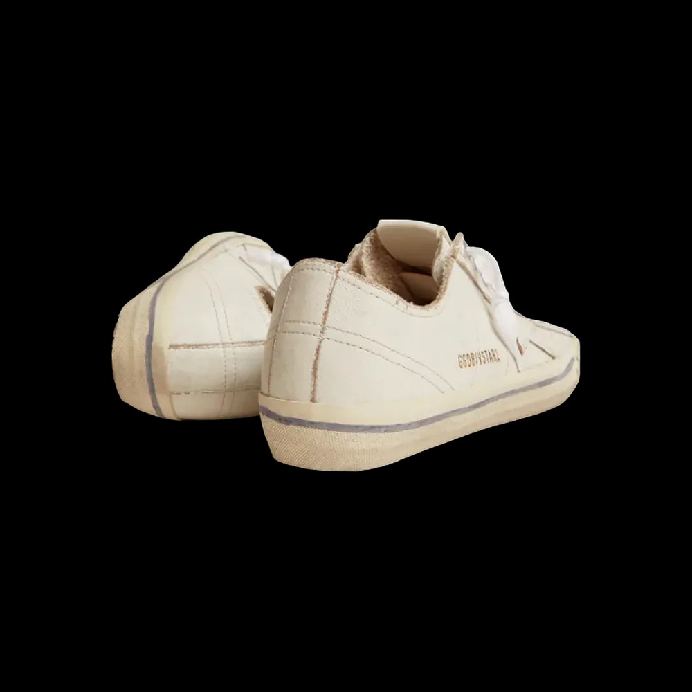 Golden Goose V-Star In Vintage Effect Leather - HypeFly India View 3