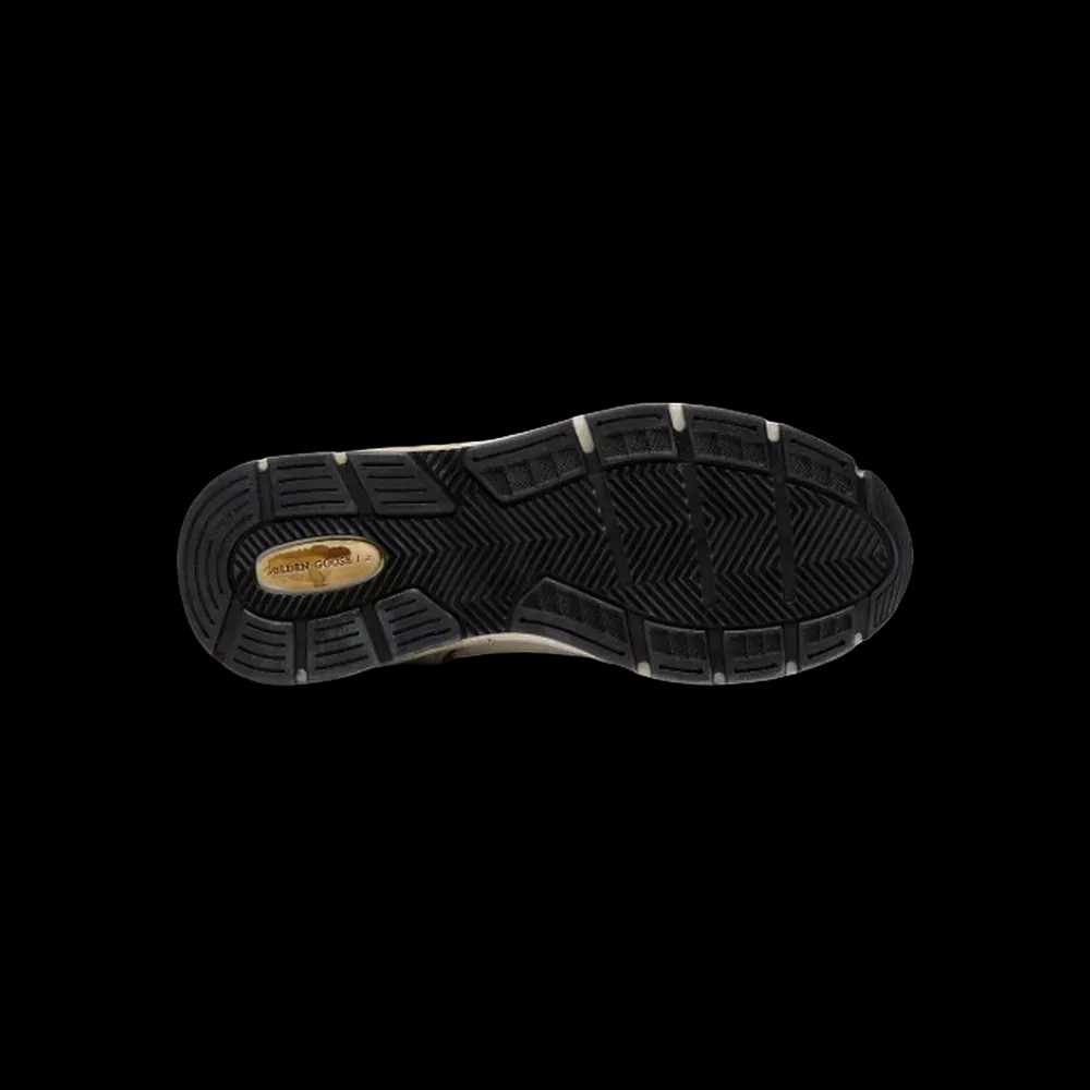 Golden Goose Dad-Star In Suede And Mesh With White Leather Star - HypeFly India View 5