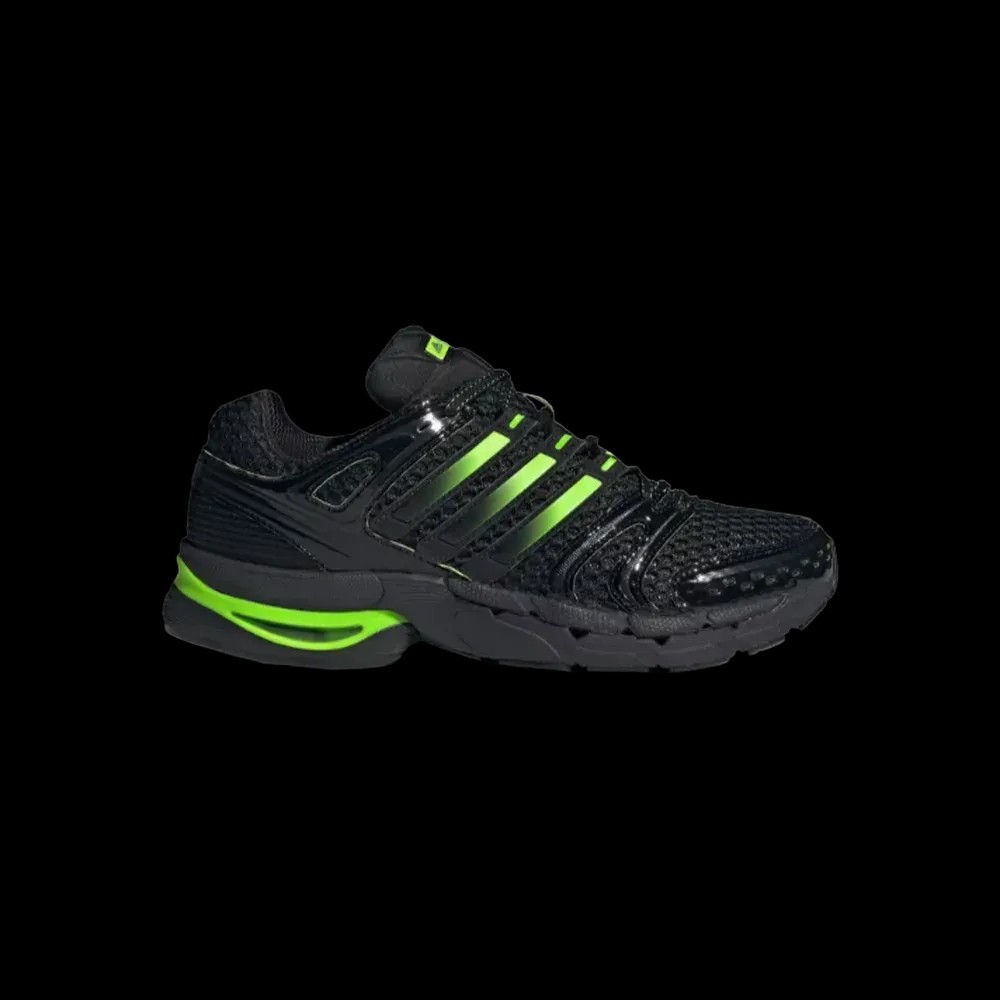 Adidas Adistar Control 5 Mercedes-AMG Petronas Formula One Team Black Solar Green - HypeFly India View 1