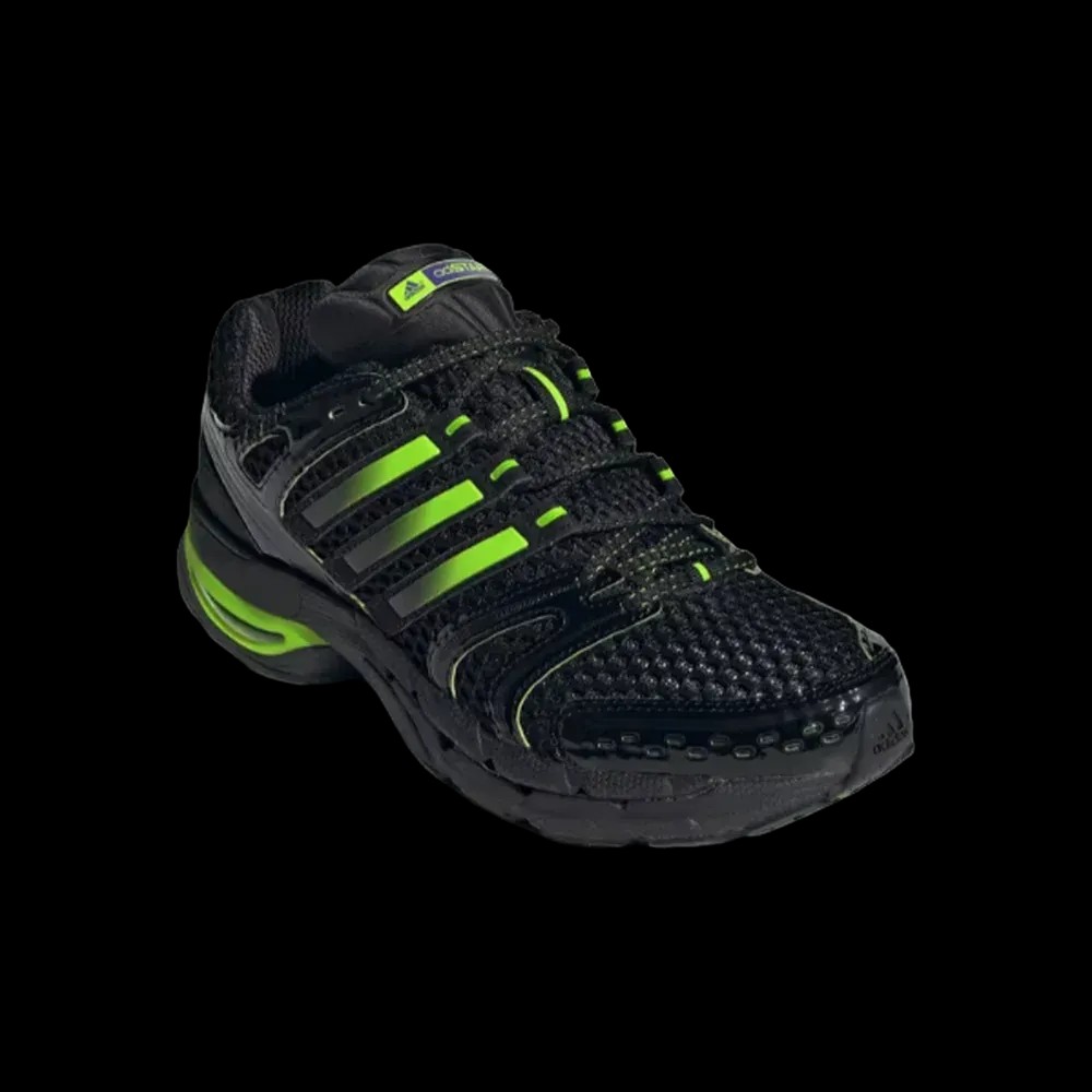 Adidas Adistar Control 5 Mercedes-AMG Petronas Formula One Team Black Solar Green - HypeFly India View 2