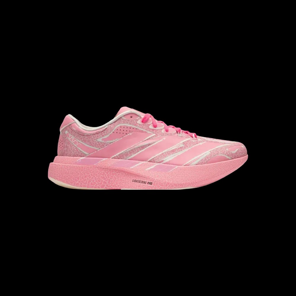 The Whitaker Group X Adidas Adizero Evo SL EXO 'Do Not Duplicate: Pink' - HypeFly India View 1