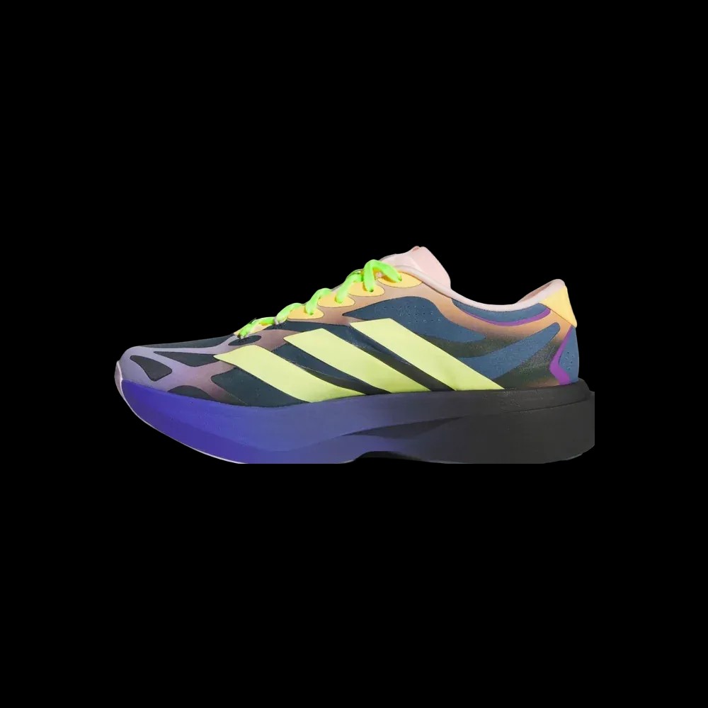 The Whitaker Group X Adidas Adizero Evo SL EXO 'Do Not Duplicate: Neon Lights Blue' - HypeFly India View 3